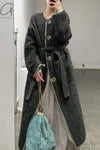 MUTEDANCE sheep wool jacket MD23FW38 gray PM96